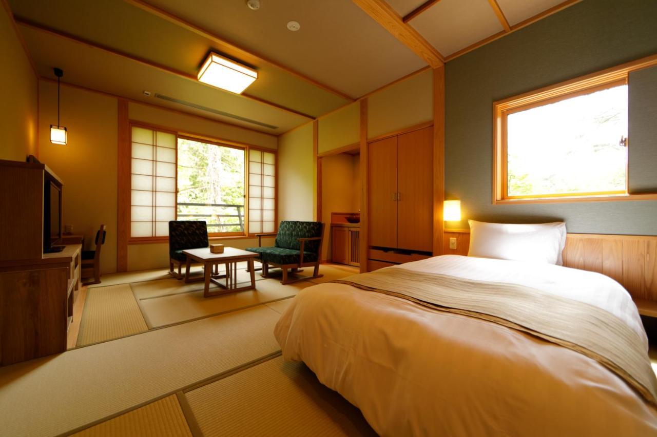 Yukemuri no Yado Inazumi Onsen Yuzawa  Eksteriør billede