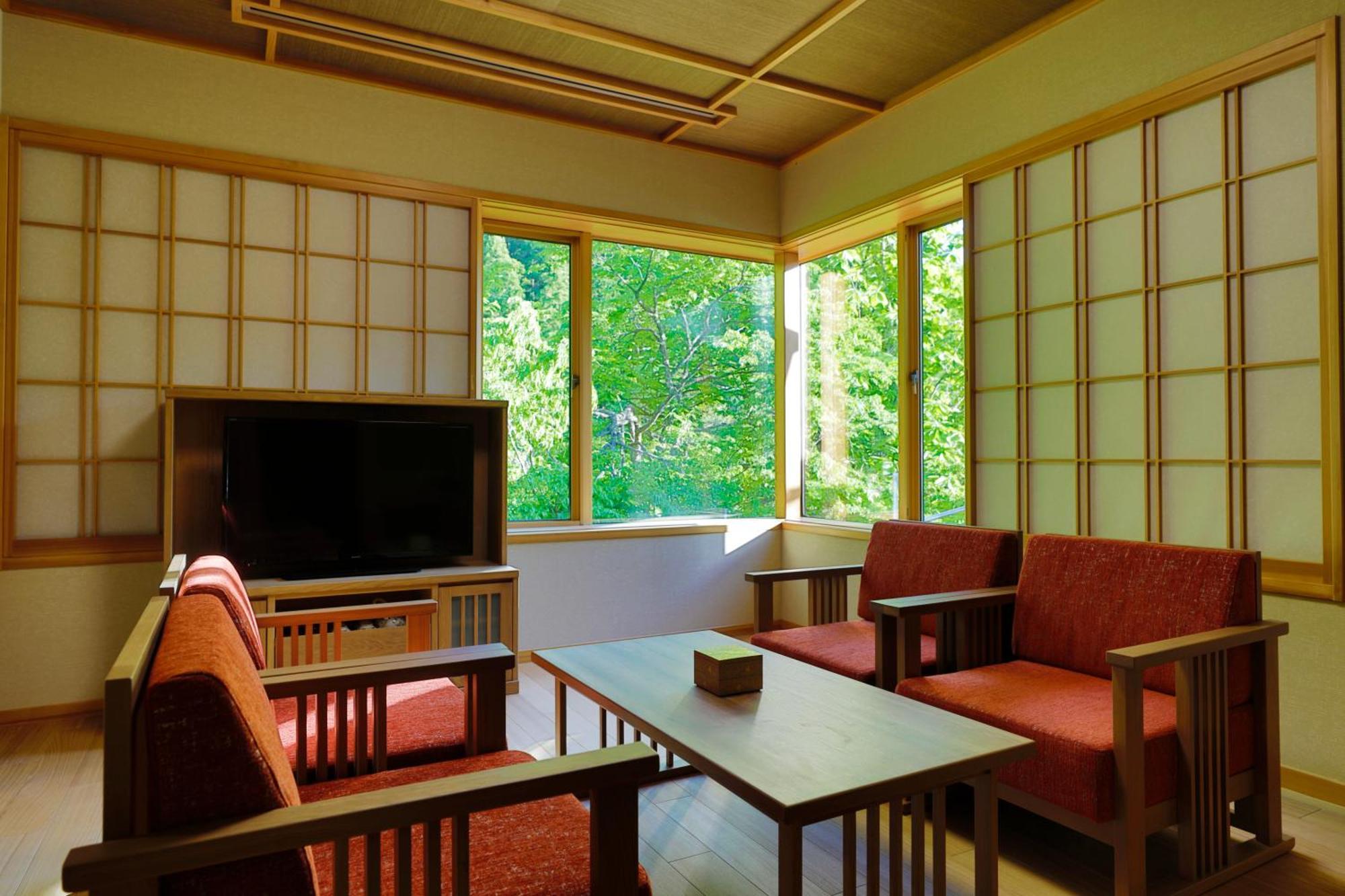 Yukemuri no Yado Inazumi Onsen Yuzawa  Eksteriør billede